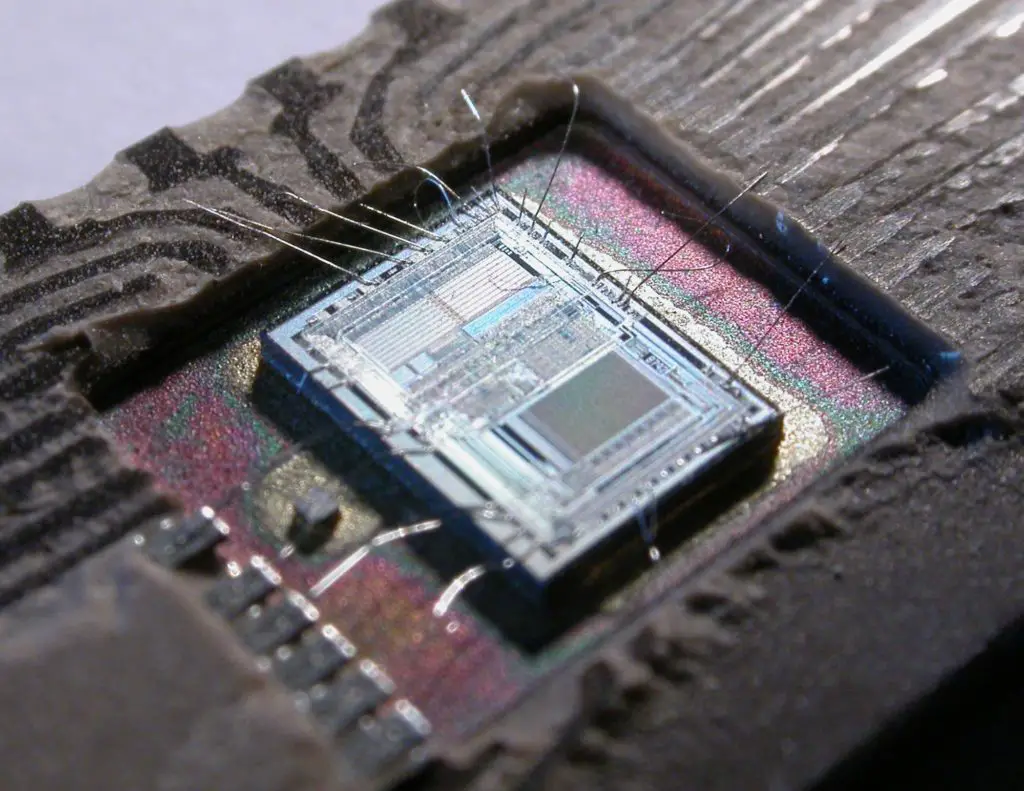 inside a microcontroller