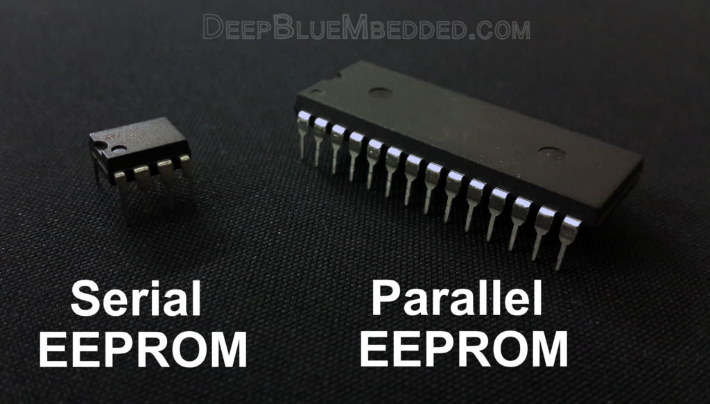 Serial EEPROM VS Parallel EEPROM