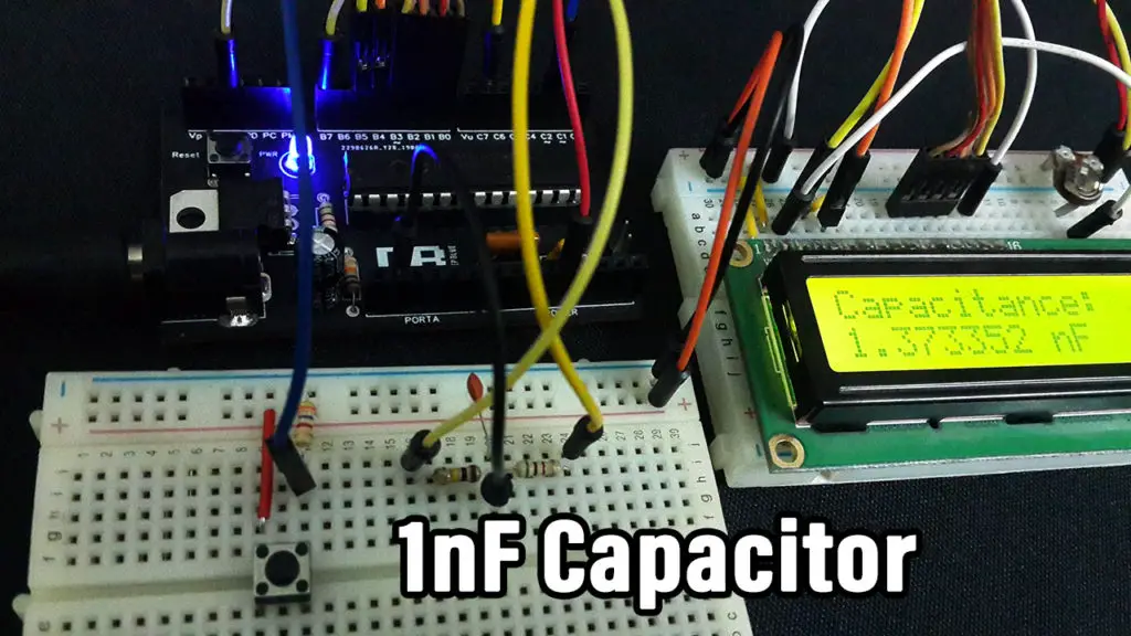 Digital Capacitance Meter- Measure Capacitor With Microcontroller 1nF