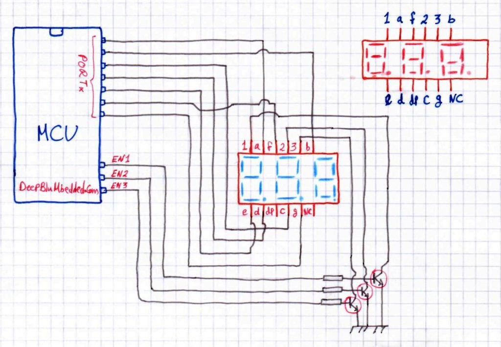 Multiplexing 7-Segment Display With PIC Multi-Digit 7-Segment