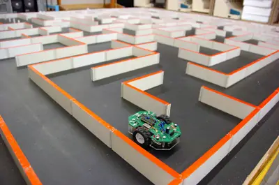 maze runner robot - embedded systems projects ideas