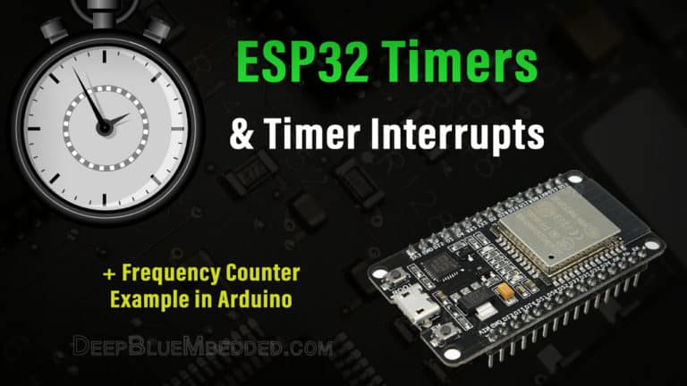 ESP32 Timers Tutorial Arduino