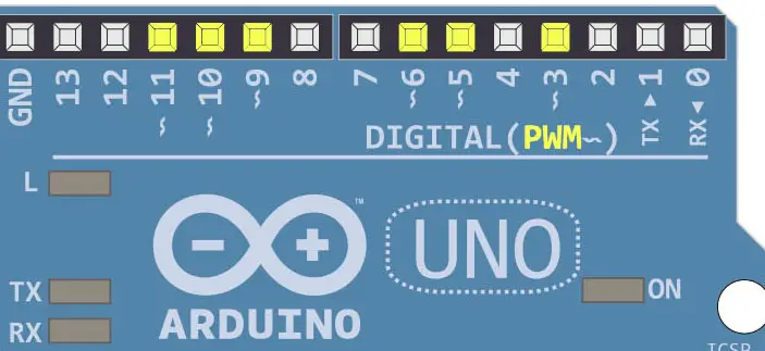 Arduino-UNO-PWM-Pins