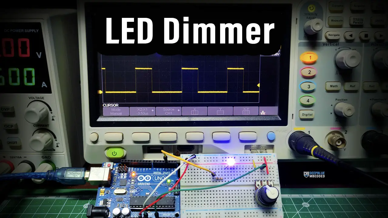 Potentiometer LED Fade - Arduino Tutorial