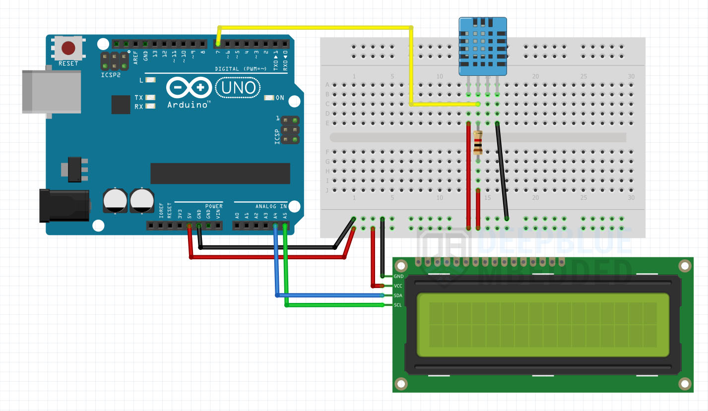 Arduino-DHT11-LCD-Example-Wiring-Diagram
