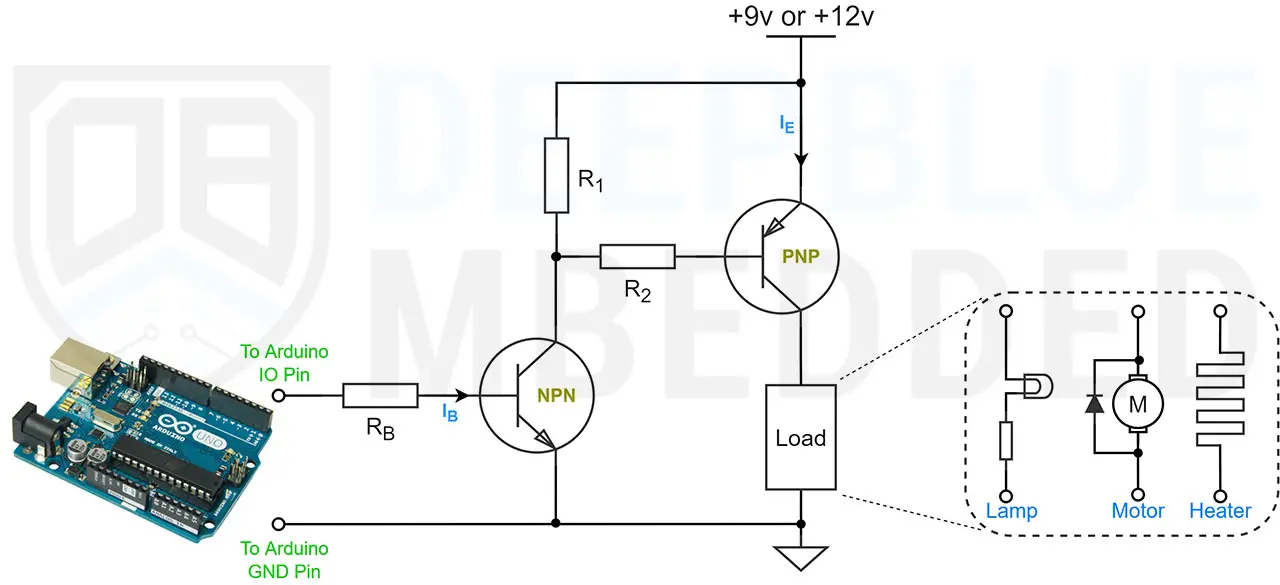 Arduino-PNP-Transistor-12v-Circuit-Example