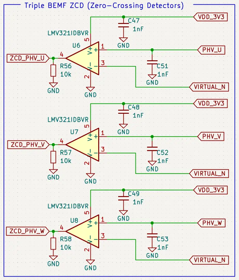 STM32-BLDC-FOC-ESC-PCB-Schematic-Design-Diagram-BEMF-ZCD-Zero-Crossing-Detection