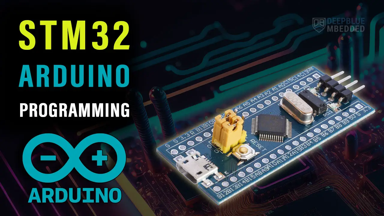 STM32 Arduino IDE Programming (STM32DUINO) - Blue Pill