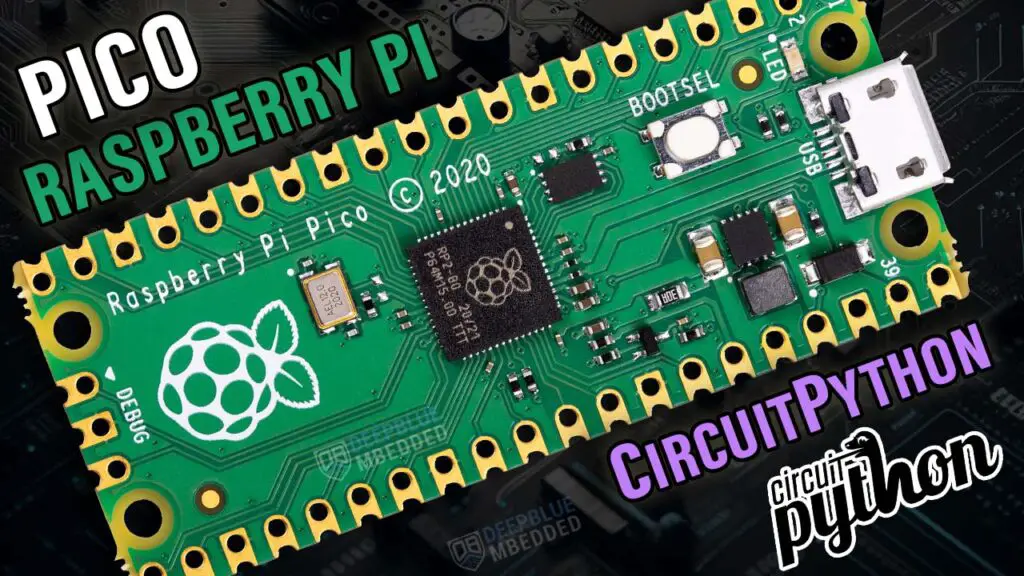 Raspberry Pi Pico CircuitPython Programming (And Pico W) Tutorial Getting Started