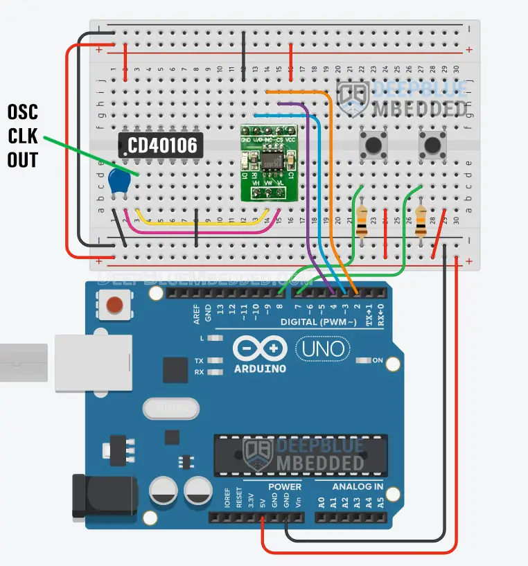 Arduino-Digital-Potentiometer-Example-Oscillator-With-X9C103S