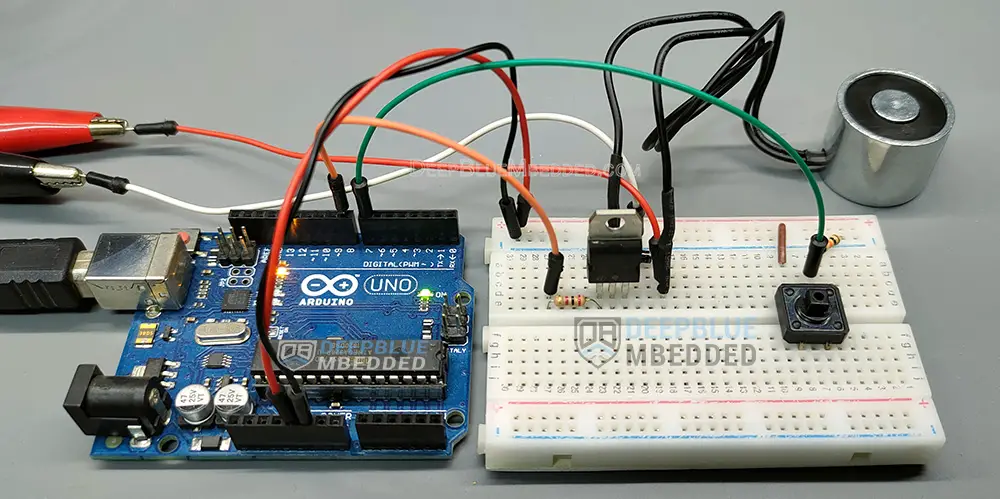 Arduino-Electromagnet-Module-Circuit-Wiring-Example-Projects