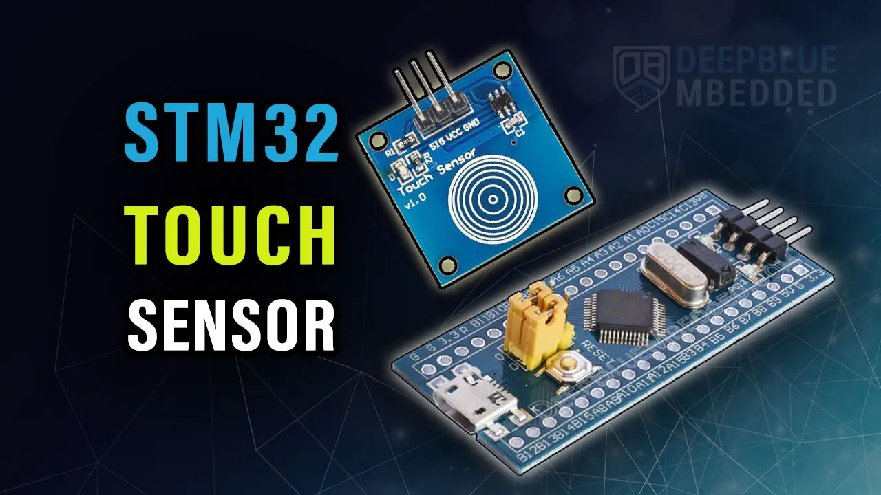 STM32 Capacitive Touch Sensor (Switch) TTP223
