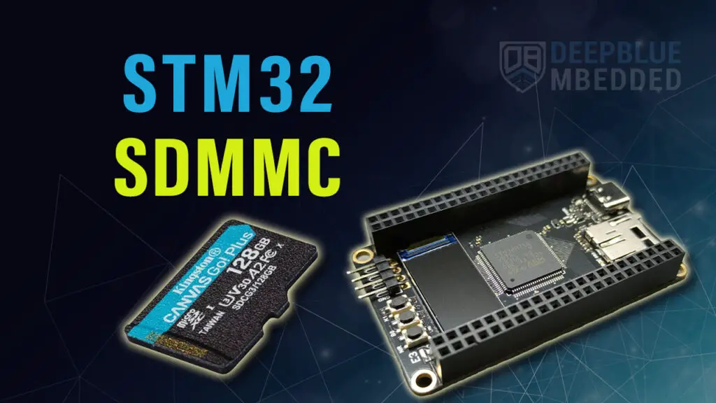 STM32 SDMMC Tutorial With Example + DMA
