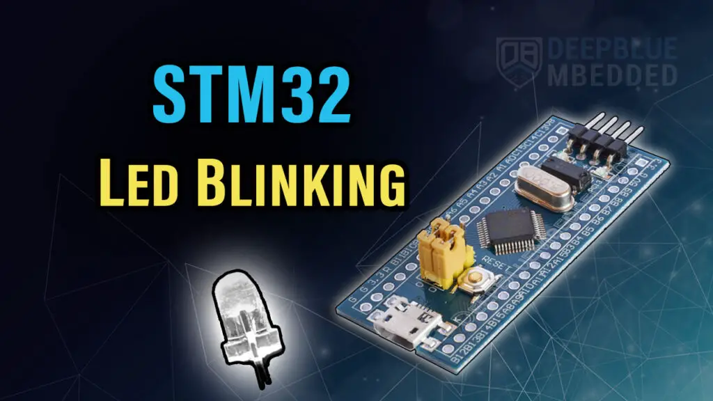 STM32 LED Blink Code Example