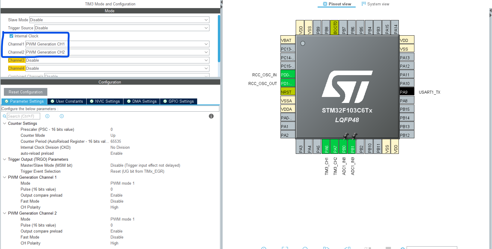 STM32-Single-Wire-Half-Duplex-Example-PWM-Configuration