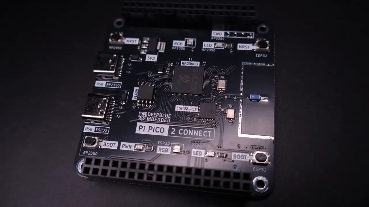 RP2350 Hardware PCB Design - Raspberry Pi Pico2 RP2350 Schematic