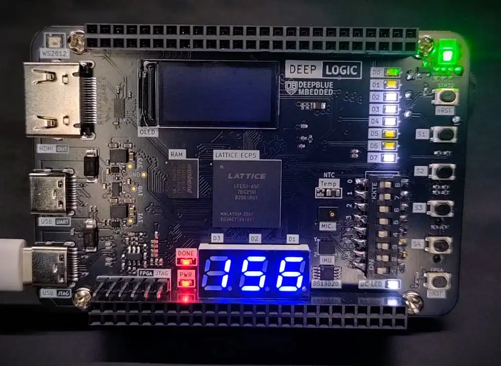 Lattice ECP5 Custom Dev Board